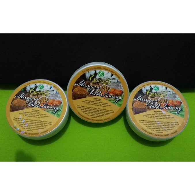 Lulur Mangir Whitening Batrisyia Herbal 200 Gram