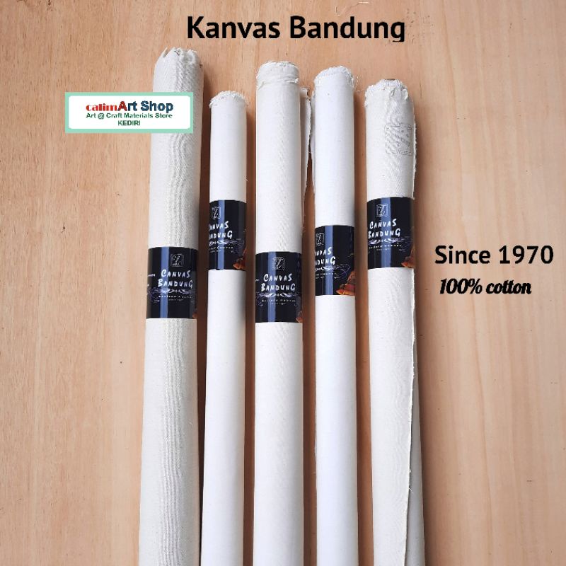 Kanvas Bandung Kanvas Roll Siap Lukis 1m x 154cm