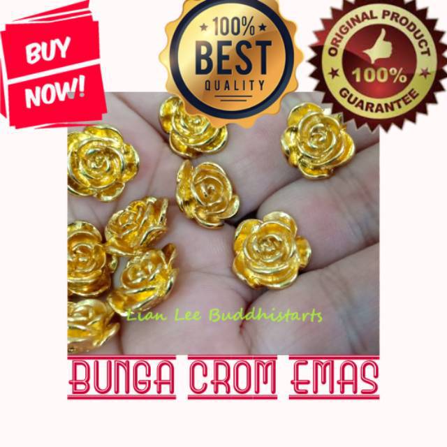 Mote bunga mawar emas