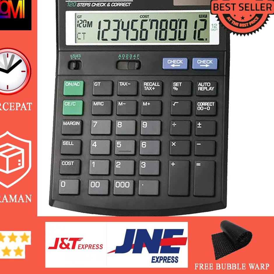 

Model terkini Kalkulator Citizen 666N 12 Digit - Calculator Citizen / Kakulator Dagang Besar / Kalku