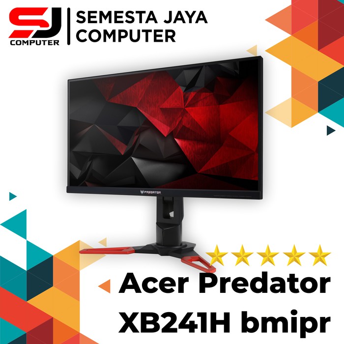 Acer Predator XB241H Bmipr Gaming LED Monitor 24-Inch 180Hz GSYNC 1ms