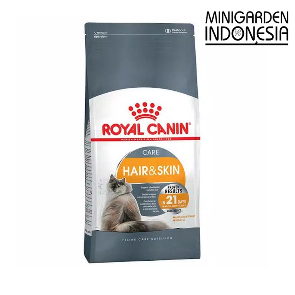 ROYAL CANIN HAIR SKIN CARE 2 KG DRYFOOD CATFOOD Makanan kucing hair &amp; skin 2kg