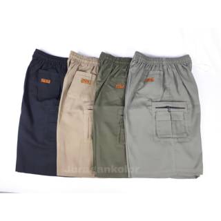  Celana  Pendek  Cargo BIG  SIZE  JUMBO Polos M1TRA Shopee  