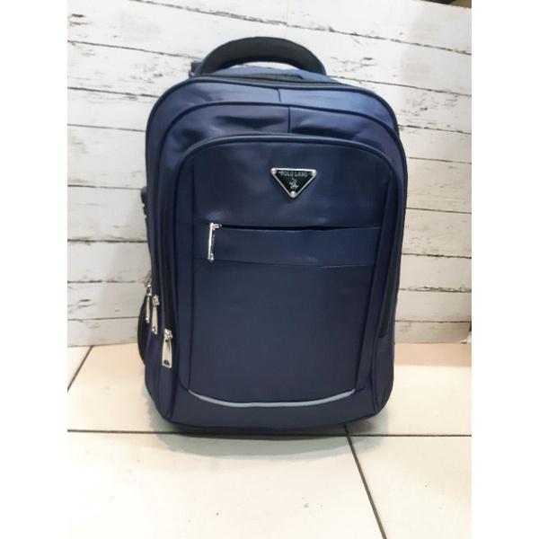 Tas Gendong Pria Tas pungung New polo Ransel Laptop Cowok Laki Laki Stylish Trendy