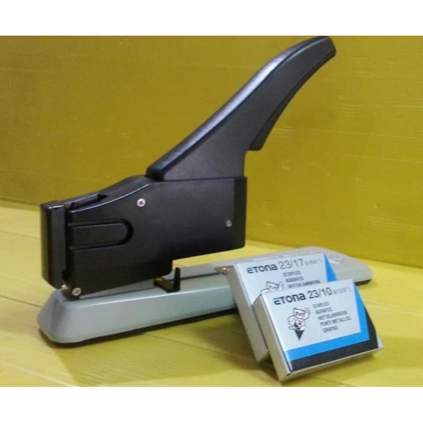 

Stapler Alat Staples Jilid Etona Heavy Duty Max 260 Kapasitas 30 - 260 Lembar ATK