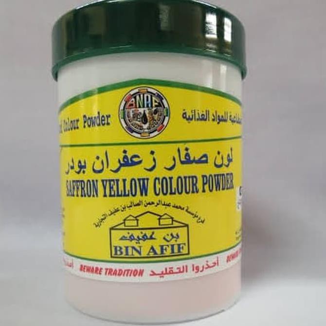 

31.87-Kue- Bubuk Saffron/Safron/Zafaran/Zafaron Pewarna Makanan Impor (Kuning) - Kuning -Terlengkap-