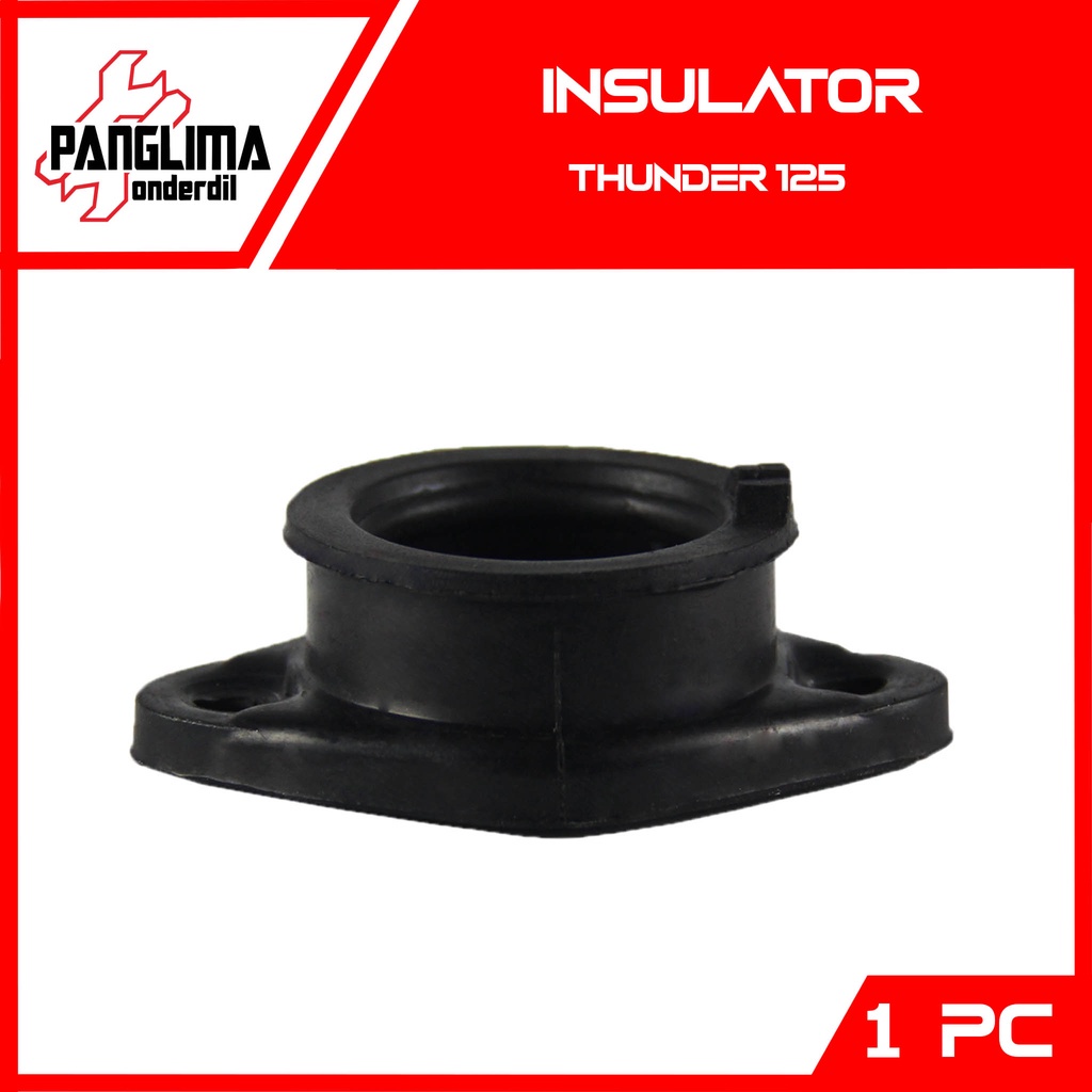 Insulator Thunder 125 Cocok Untuk PE 28 Manipul-Manifold-Intake-Intek-Manipol Karburator-Karbu