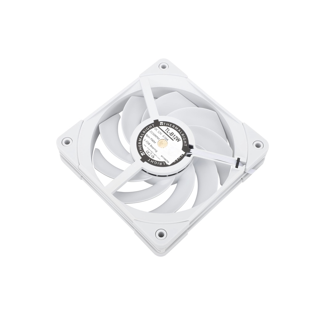 THERMALRIGHT TL-B12 W WHITE High Static Pressure 120mm PWM Fan