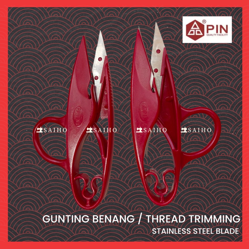 [PIN] Gunting Benang / Double Edged Thread Trimmer