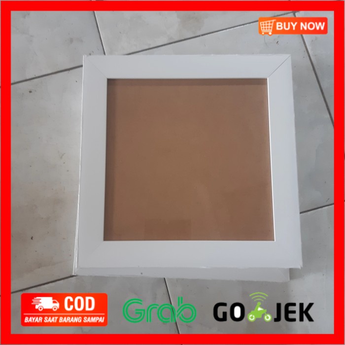 

(BISA COD) figura frame plus kaca minimalis ukrn 30 x 30