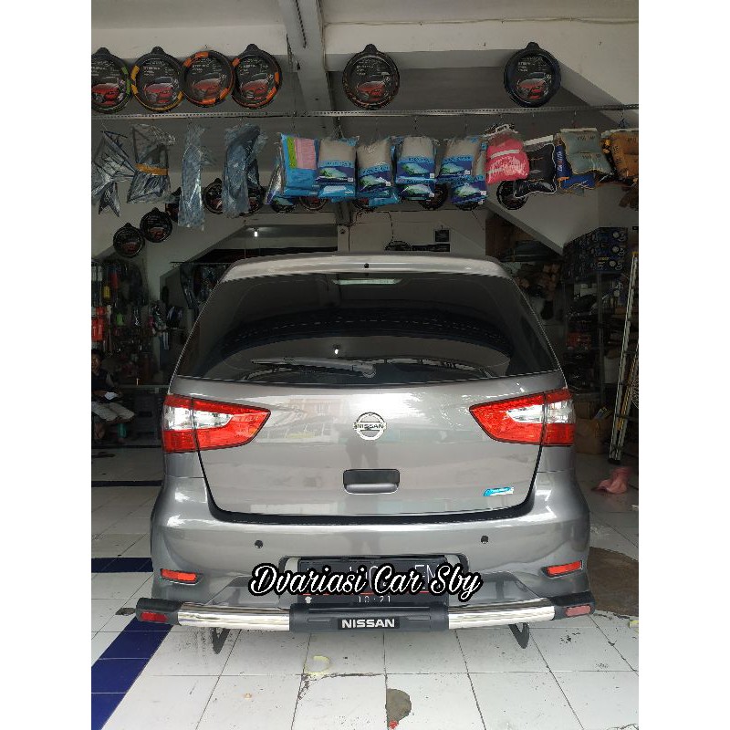 BEMPER BELAKANG STAINLESS GRAND LIVINA ALL NEW LIVINA