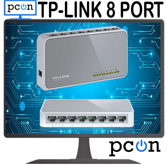 TPLINK TL SF1008D 8 Port 10  TP-LINK Switch Hub 8Port