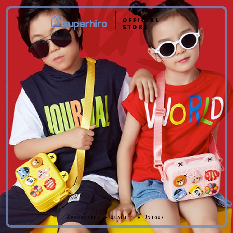 Tas Selempang Anak Premium Waterproof Kado Hadiah Kids Bag Slempang
