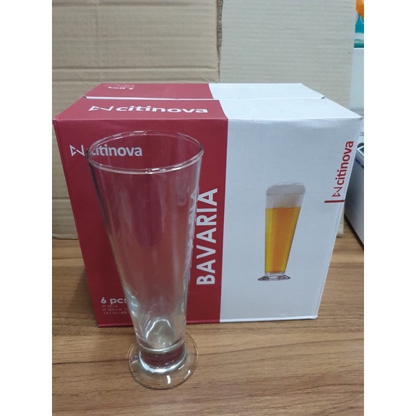 Citinova Gelas Bavaria Set Isi 6 Pcs / Gelas Bir / Beer Glass / Gelas Juice
