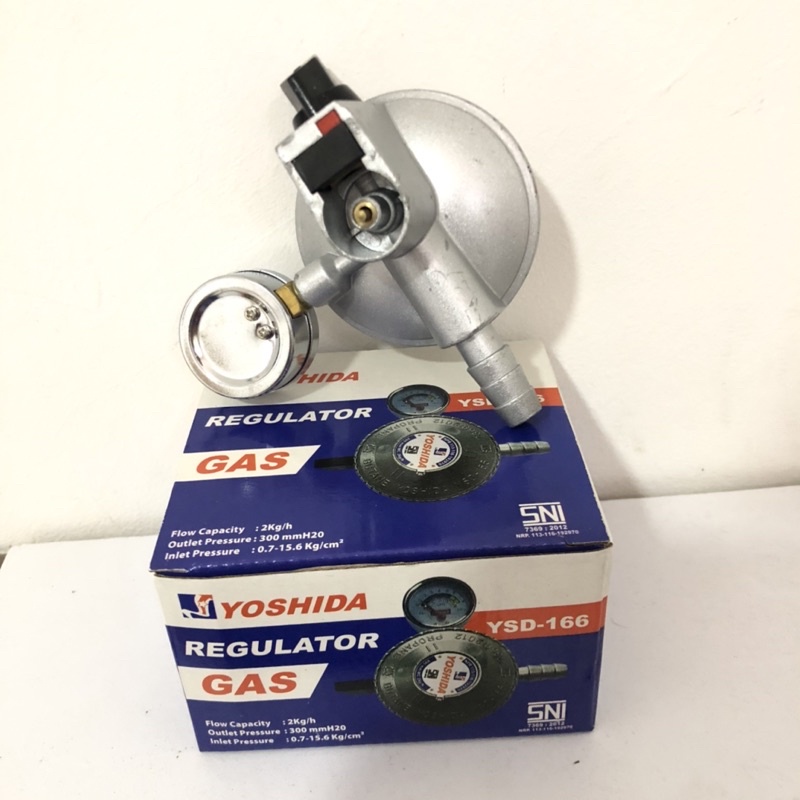 Regulator Gas Meteran Yoshida YSD-166 / Kepala Gas Meteran Yoshida