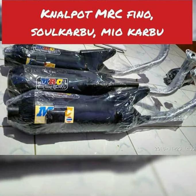 knalpot mrc mio, soul, fino karbu