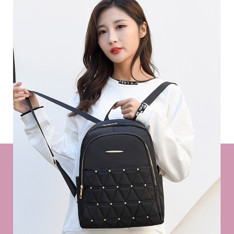 TAS RANSEL WANITA BACKPACK ANTI AIR HITAM SPEEDWAY TA476B5 IMPORT GENDONG KOREA CEWEK SEKOLAH PUNGGUNG BRANDED REMAJA KULIAH KERJA BESAR MULTIFUNGSI BATAM PREMIUM KEKINIAN