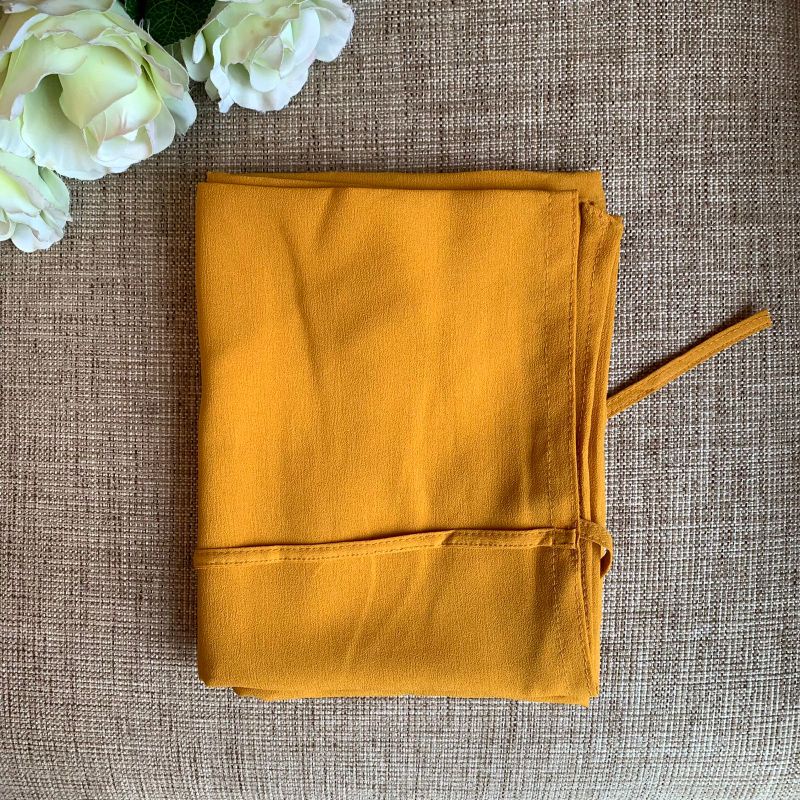 BERGO MARYAM DIAMOND |  | BERGO JUMBO | BERGO POLOS | HIJAB INSTAN | BERGO INSTAN | ORI|AZZURA-Kunyit