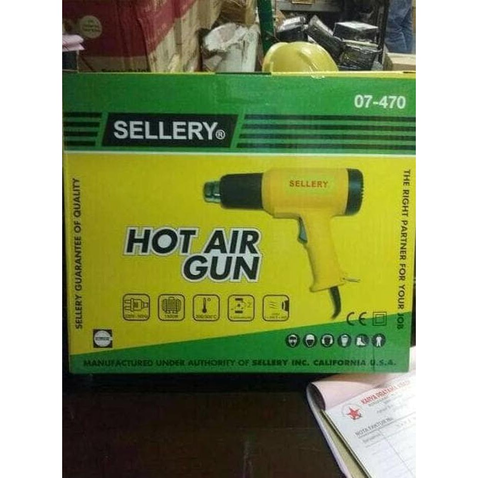 Hot Gun Sellery / Heat Gun / Pistol Pemanas Listrik Sellery Murah