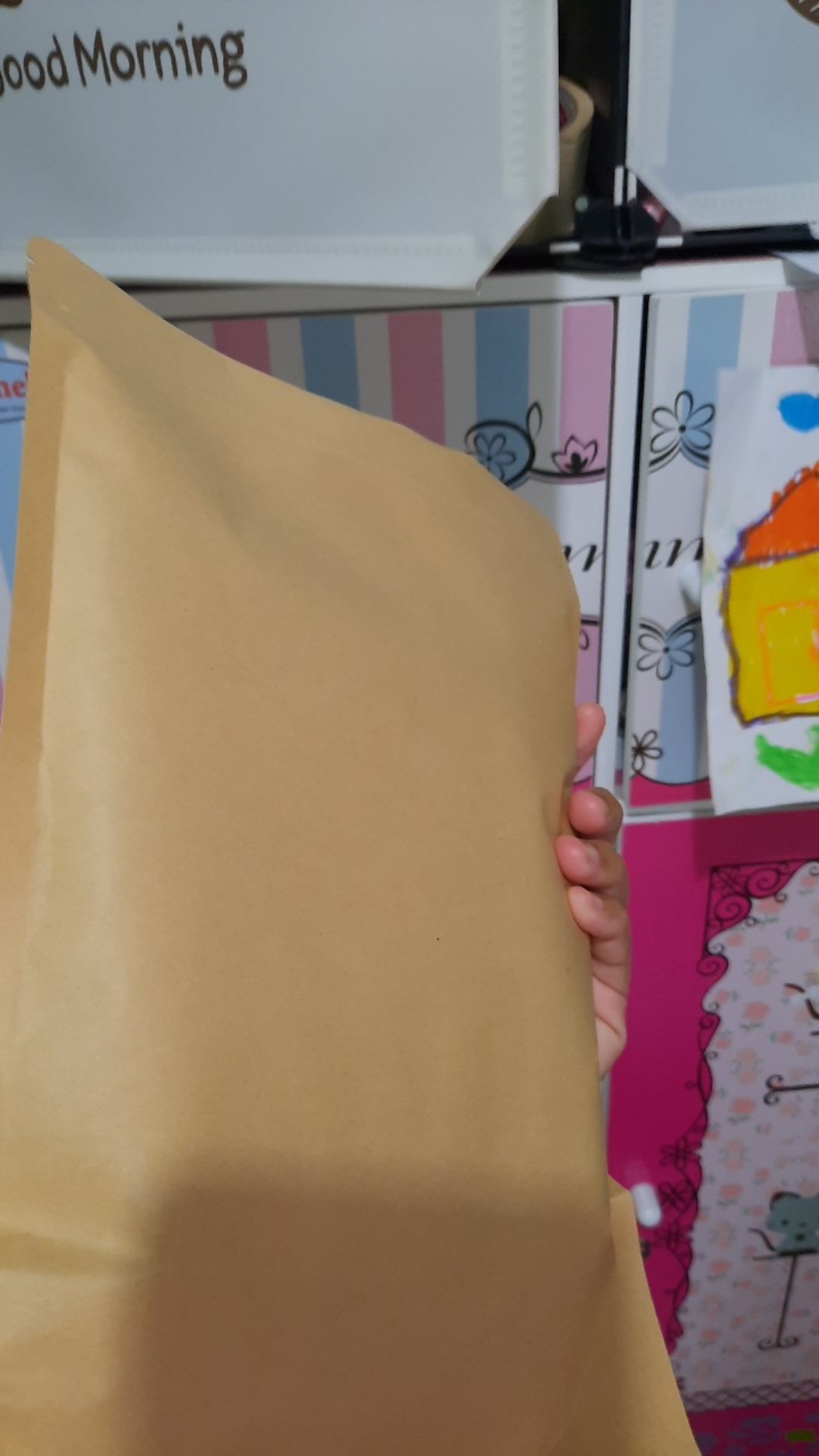 Standing Pouch Klip Kraft Window/plastik Berdiri Jendela 20x29cm Isi 10lbr