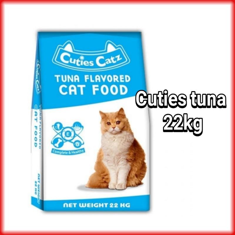 Gojek Cuties Tuna 22kg Makanan Kucing Cuties Cat Food | Dry food