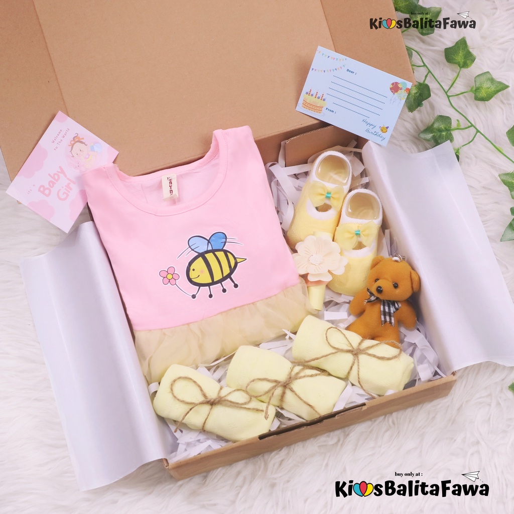 [PRINCESS] Hampers Baby Girl 0-18 Month / Kado Lahiran Bayi Perempuan Bulan Hadiah New Born Gift