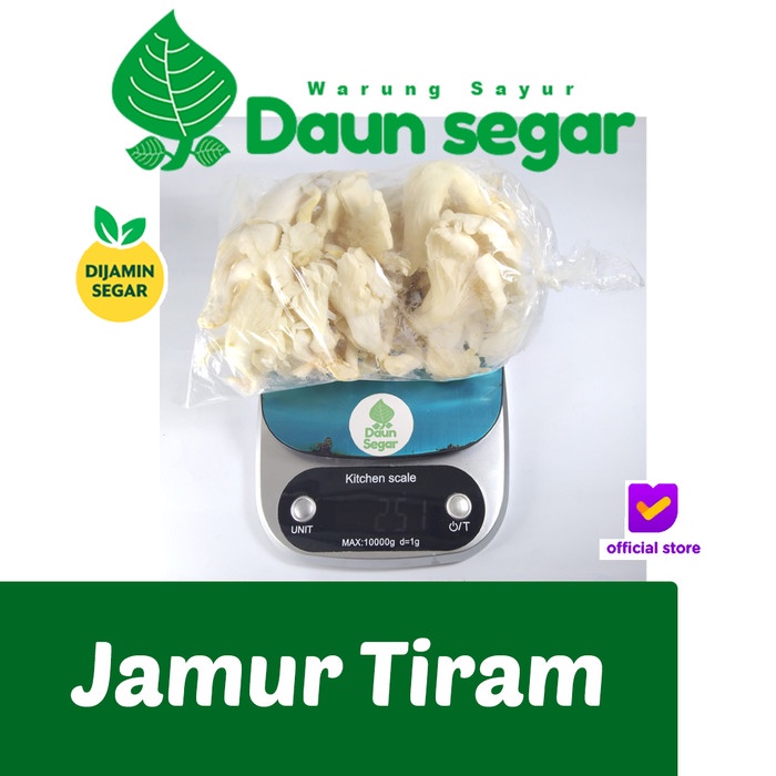 

Jamur Tiram Putih 250gram Fresh