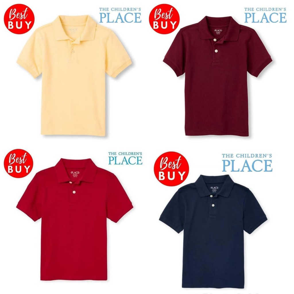 Kaos Anak Laki Laki Kaos Anak Cowok Kaos Polo Anak Laki Laki Toddler Kaos Anak Motif Polos TCP
