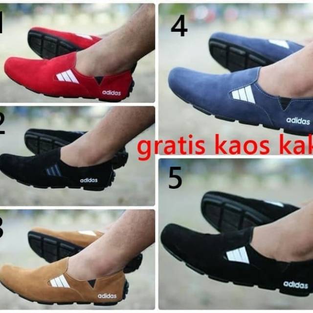 SEPATU CANSUAL SLOP PRIA ADIDAS
