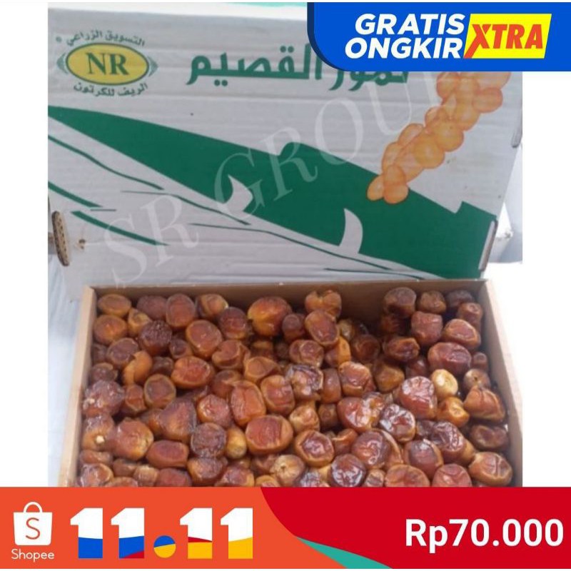 Kurma Sukari 3 Kg Original √ Kurma Ruthob √ Kuma Raja √ Kurma Sukari premium