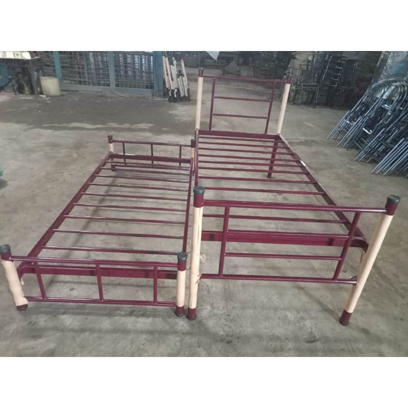 Ranjang Besi Set 90x200cm 120x200cm