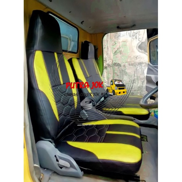 sarung jok/cover jok canter 125/110ps variasi