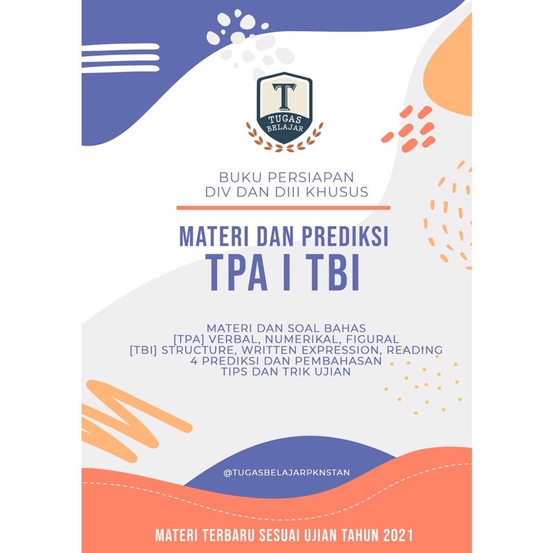 Buku TPA TBI SPMB STAN