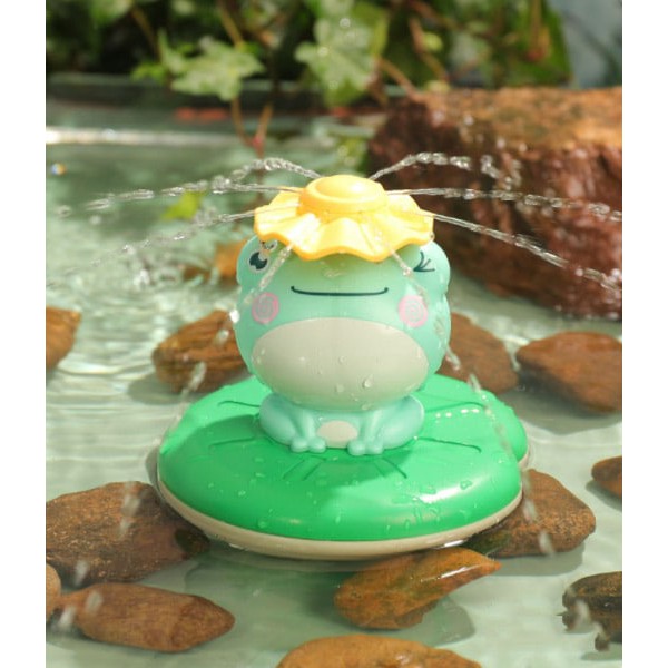 froggy bath toy frog monkey mainan mandi bayi kodok 4 in 1