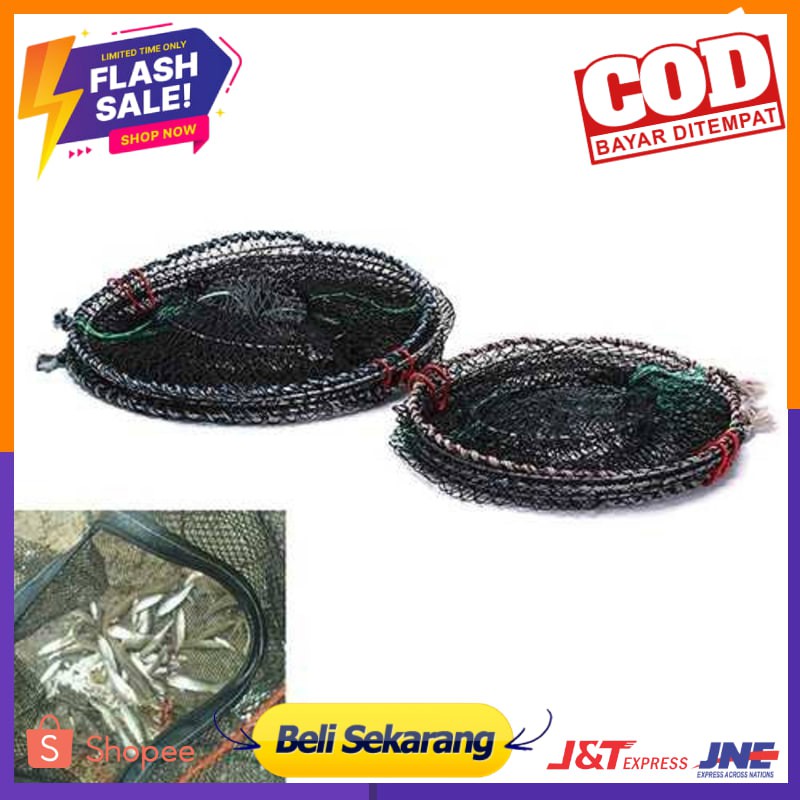 Gmarty Jaring Pancing Ikan Lobster Net Foldable 45 x 25CM - 54103