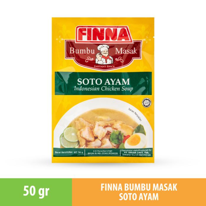 

FINNA Indonesia Chicken Soup Spices 50gr - Bumbu Soto Ayam