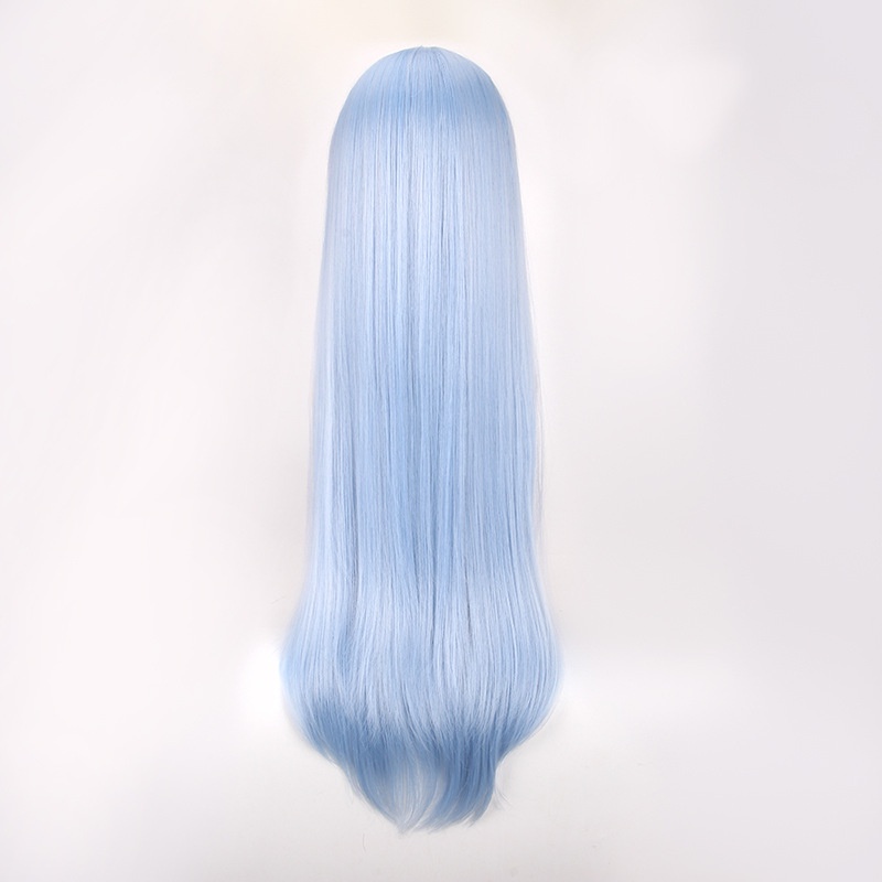 LOL-118 wig rambut palsu lolita cosplay rem re zero anime long hair