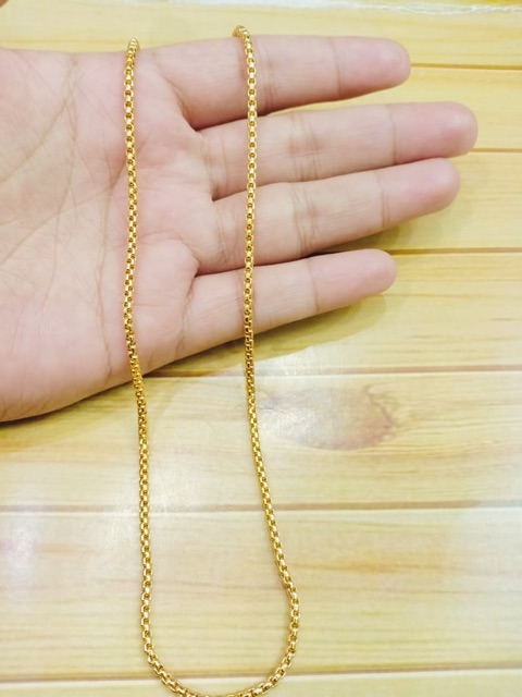 Kalung wanita // kalung itali bulat // kalung lapis emas // perhiasan // kalung panjang 45cm