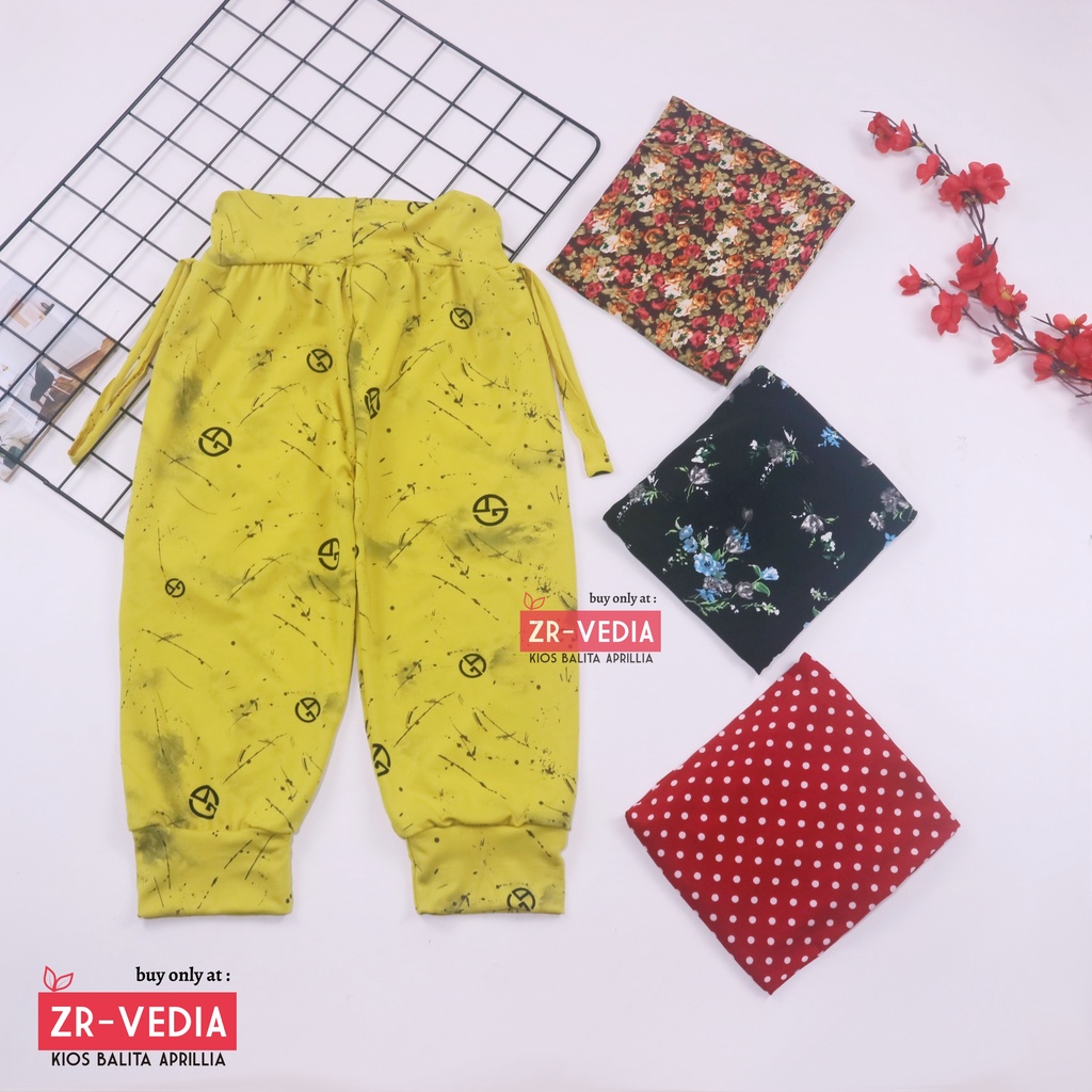 Aladin Carlissa uk 7-12 Tahun / Celana Anak Perempuan Tanggung Pants Murah Bahan Kaos Adem Harian