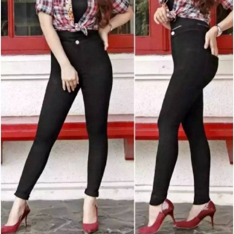 HW JEANS KEKINIAN HW JEANS / CELANA HIGHWAIST JEANS / HAIGH WAIST JEANS / HW MURAH PUTIH