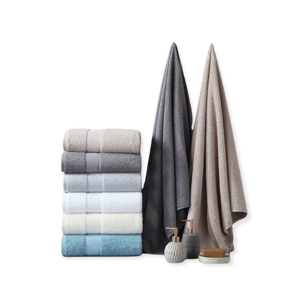 Handuk Mandi Hotel || Kualitas Premium || Size 70x140 || Handuk Hotel Bintang 5 || Handuk Hotel Teba