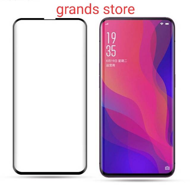 Tempered glass 5D OPPO RENO /RENO 2 /RENO 2F/RENO3 /RENO 4/RENO 4F - ANTIGORES KACA