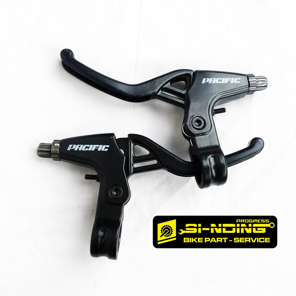 Pacific Brake Lever Handle Rem Sepeda Hitam Alloy