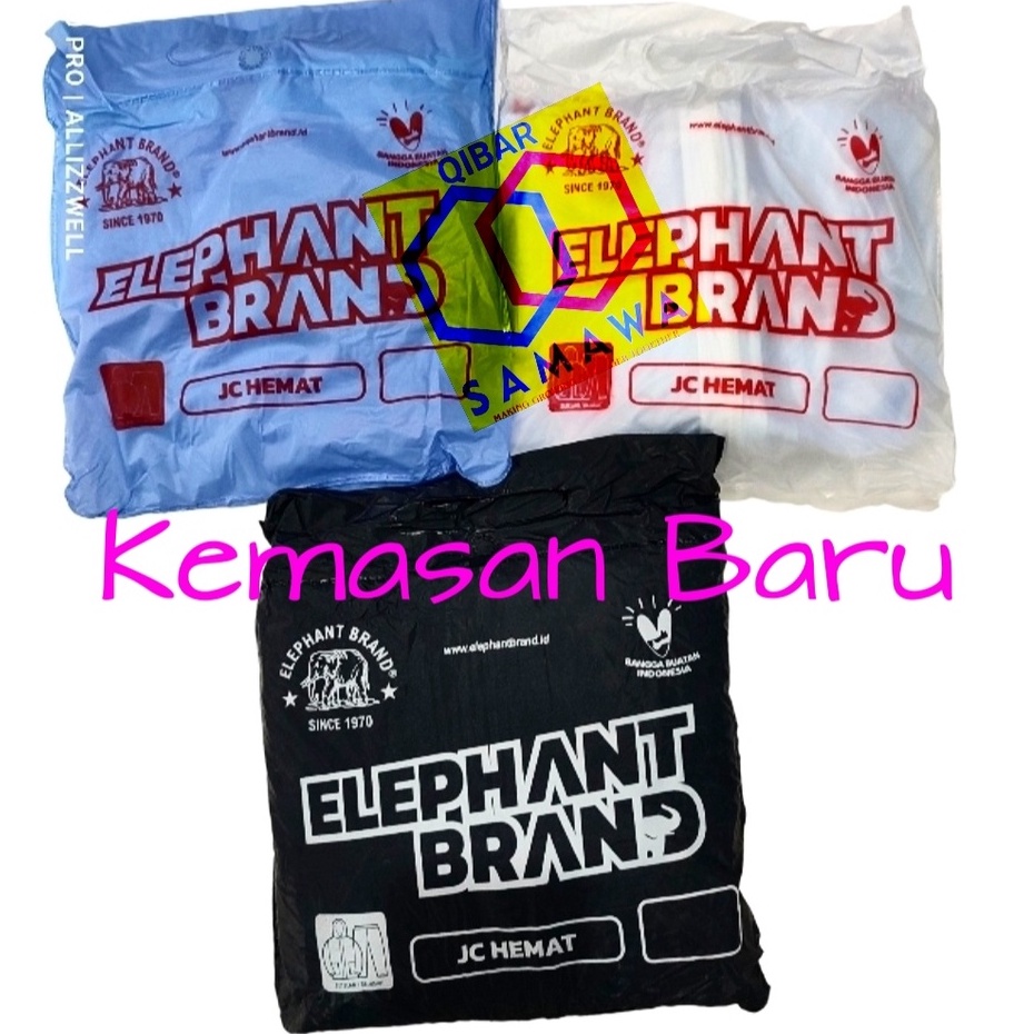 Jas Hujan DEWASA Jaket Celana Elephant Brand HEMAT