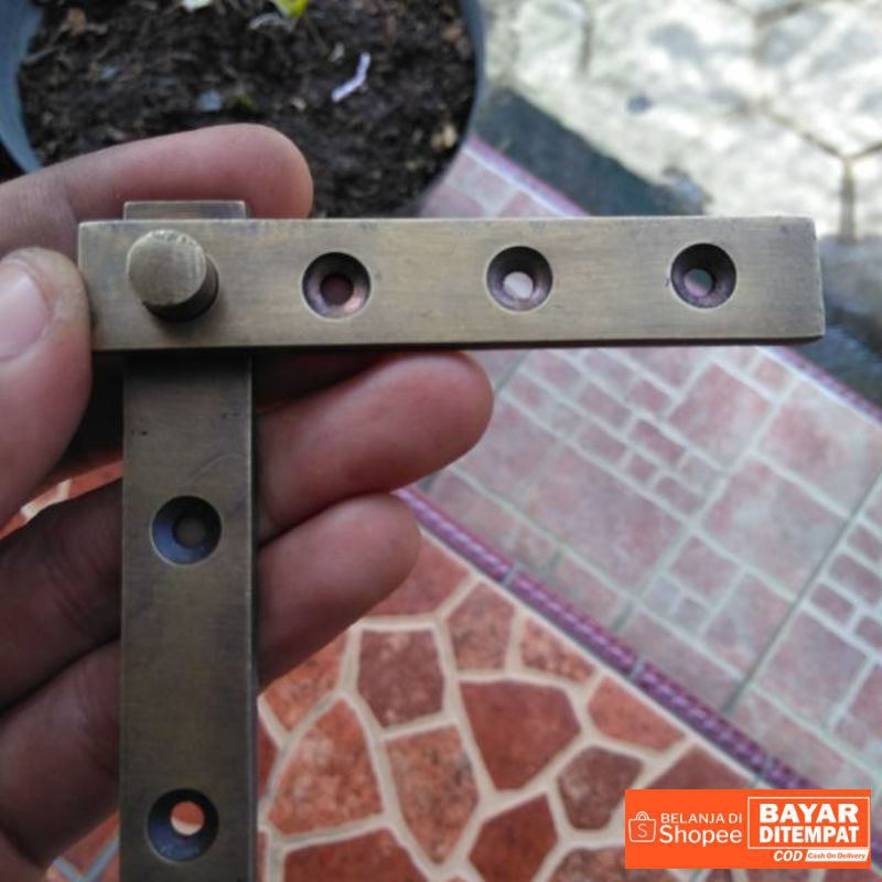 Engsel pivot kuningan / brass hinges pivot Termurah