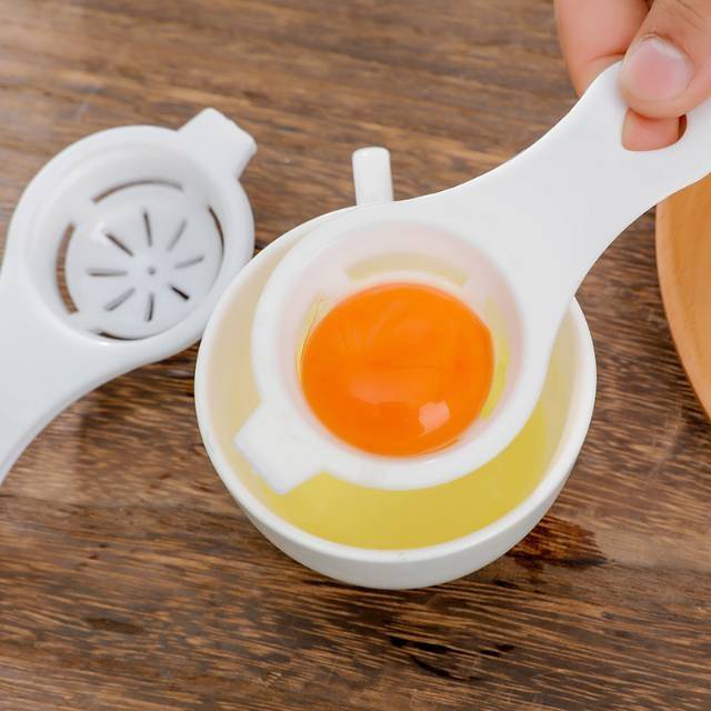 MM-138 Sendok Plastik Pemisah Telur Putih Dan Kuning Egg White Separator