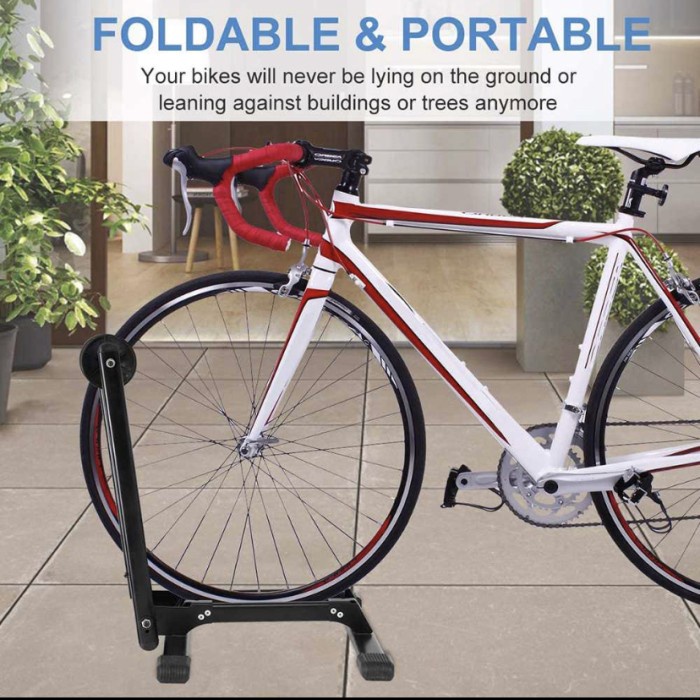 Stand Parkir Sepeda Vorcool Foldable Bicycle Racks L-150