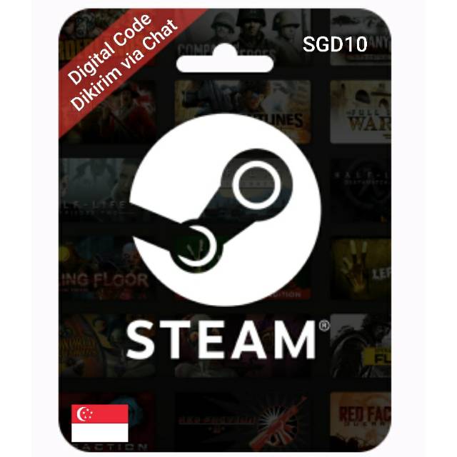 Jual Promo Termurah Steam Wallet Gift Card SG $10 (SGD) | Shopee Indonesia