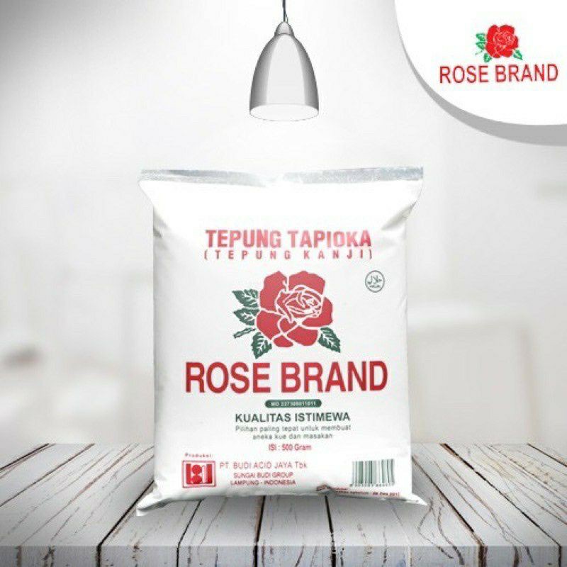 

tepung tapioka 500gr rose brand