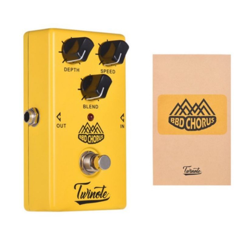 TWINOTE BBD EFEK GITAR LISTRIK ELECTRIC CHORUS  GUITAR PEDAL EFFECT ELETRIK ORIGINAL MURAH GRATIS ON